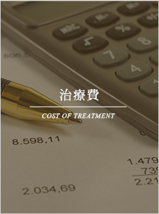 治療費 COST OF TREATMENT